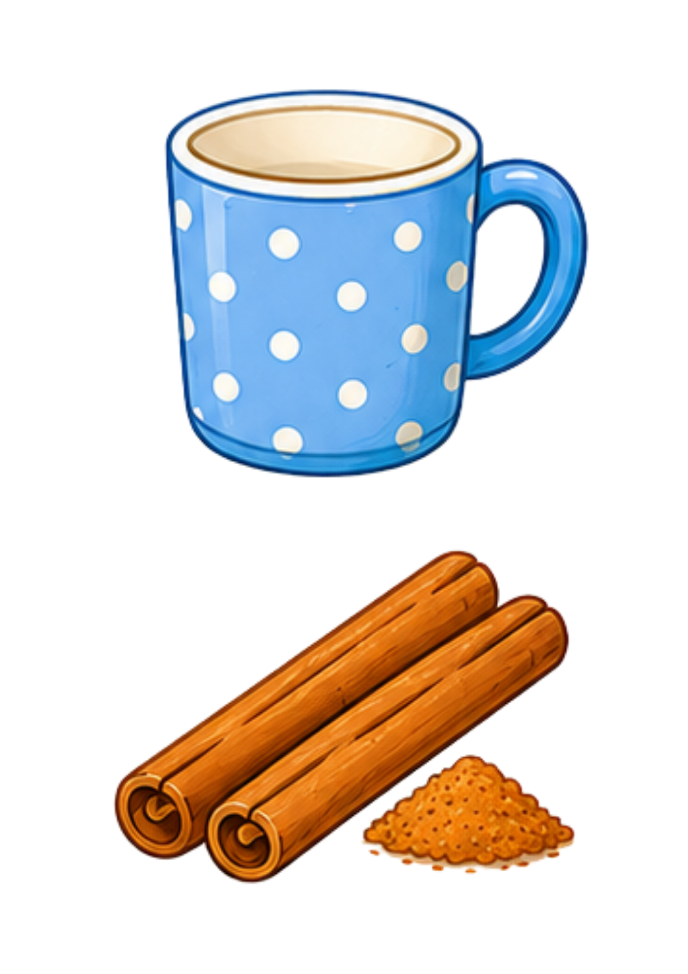 Cartões de imagem para trabalhar sons: caneca e canela